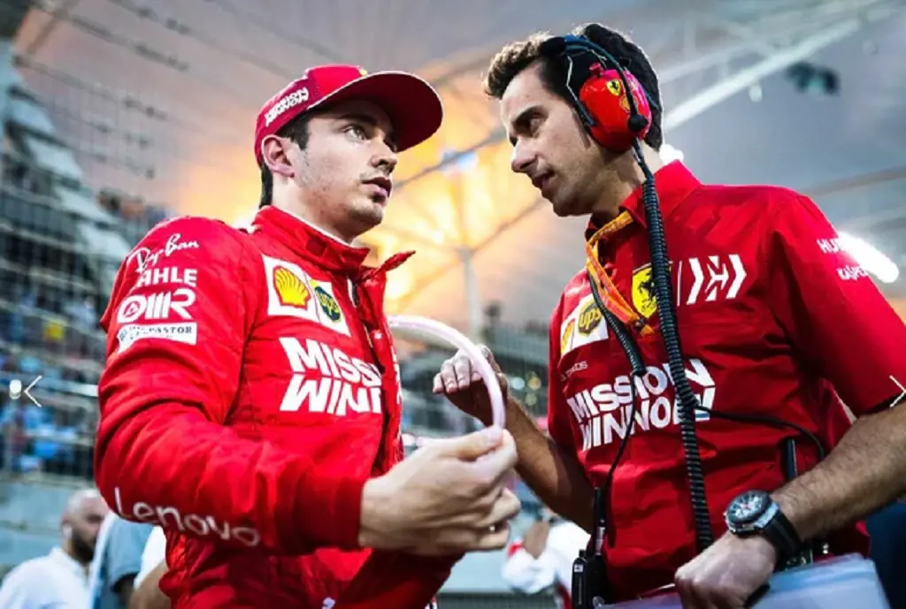 Xavi Marcos a race engineer for Charles Leclerc is currently single.