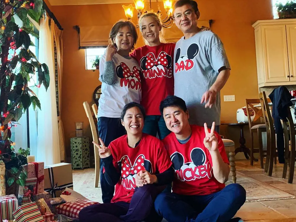  Lydia Ko celebrated Christmas 2018 with her family.