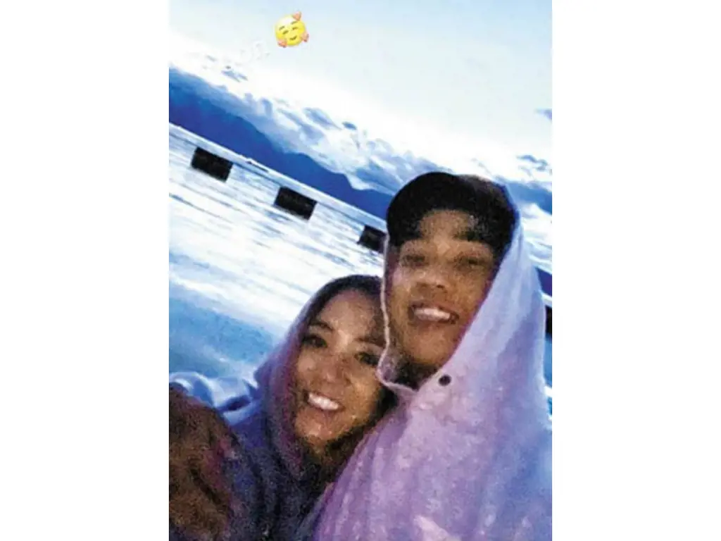 The selfie Lydia Ko shared with her partner Chung Jun in August 2021.