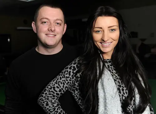 Mark and his former wife Kyla McGuigan pictured together for their interview with Belfast Telegraph UK in 2015