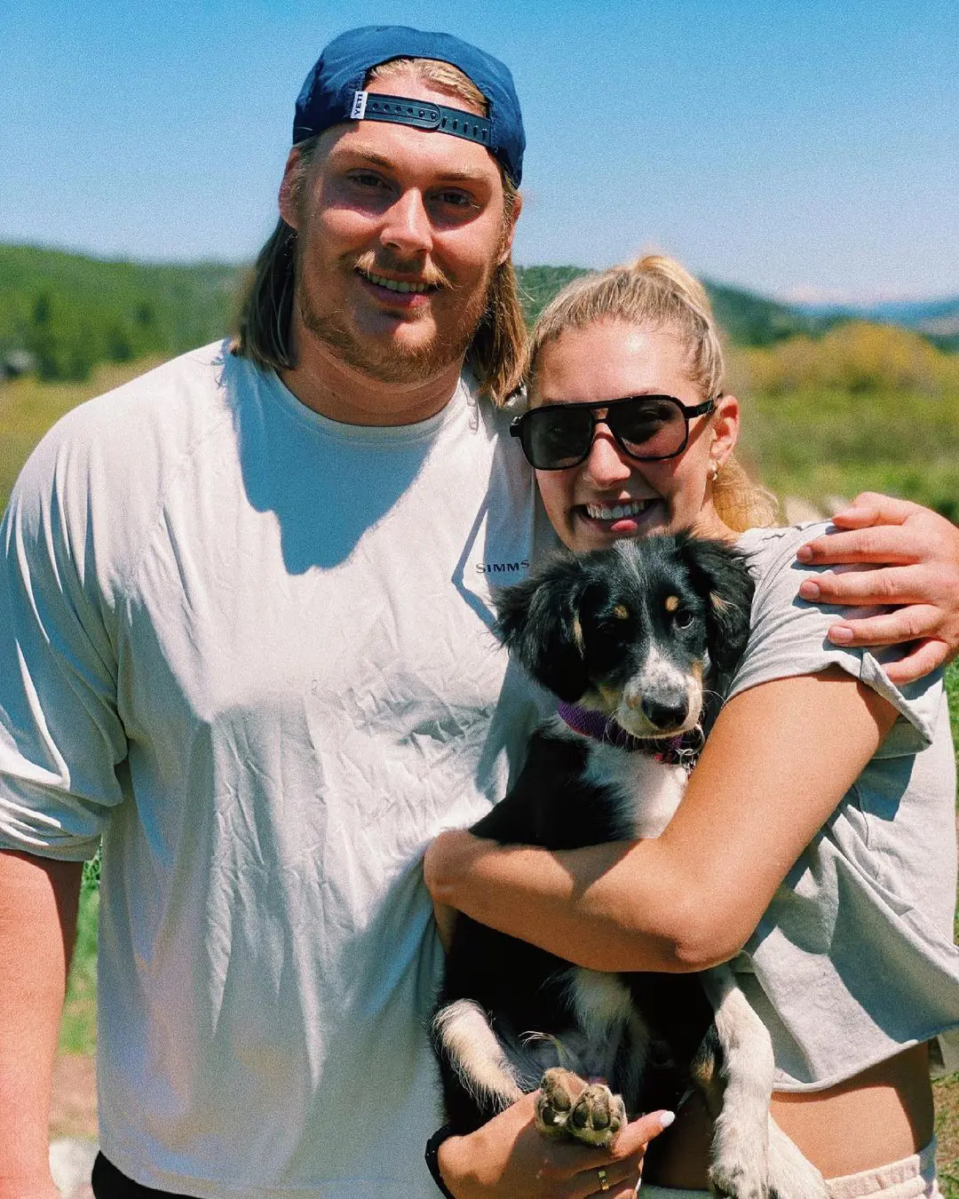 Madi Kubik and Brant Banks spent the weekend in Breckenridge, Colorado, with their adorable dog.