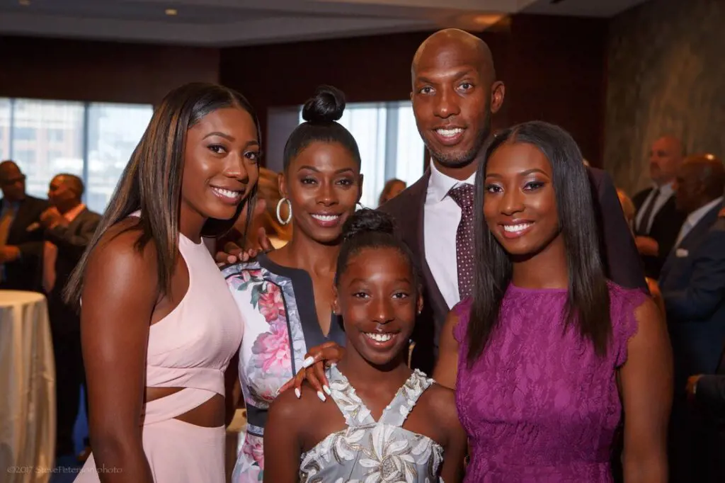 Former NBA player Billups Chauncey has three children and all of them are daughters. He does not have a son.