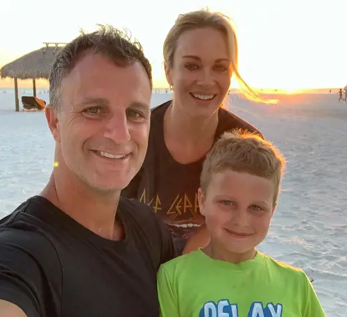 Laura Sanko shared a photo of her husband Nathan Sanko and their son Burke on her Instagram handle on the occassion of Mother's Day