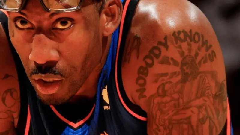 Stoudemire has an attractive Jesus tattoo inked in his left arm.