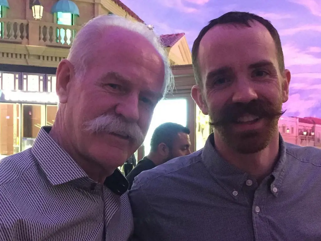 Lanny McDonald wished his son Graham McDonald a happy 30th birthday on the 13th of March 2017.