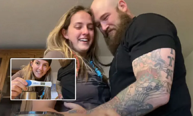 Sarah Logan and Erik announced their pregnancy in a cute video post.
