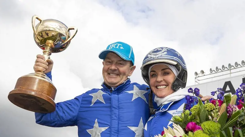 Mark Purdon and Natalie Rasmussen have trained six of the last seven New Zealand Trotting Cup winners.