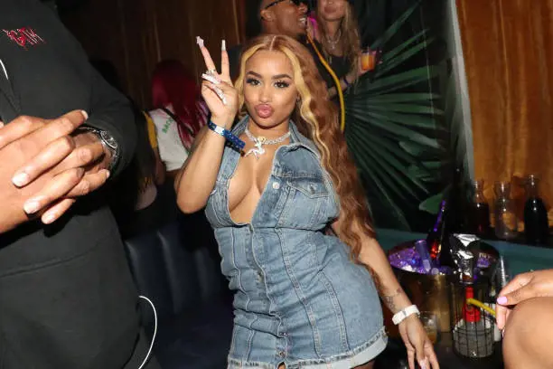 DreamDoll attends Cam'ron Visits Harbor NYC on May 22, 2022 in New York City. 