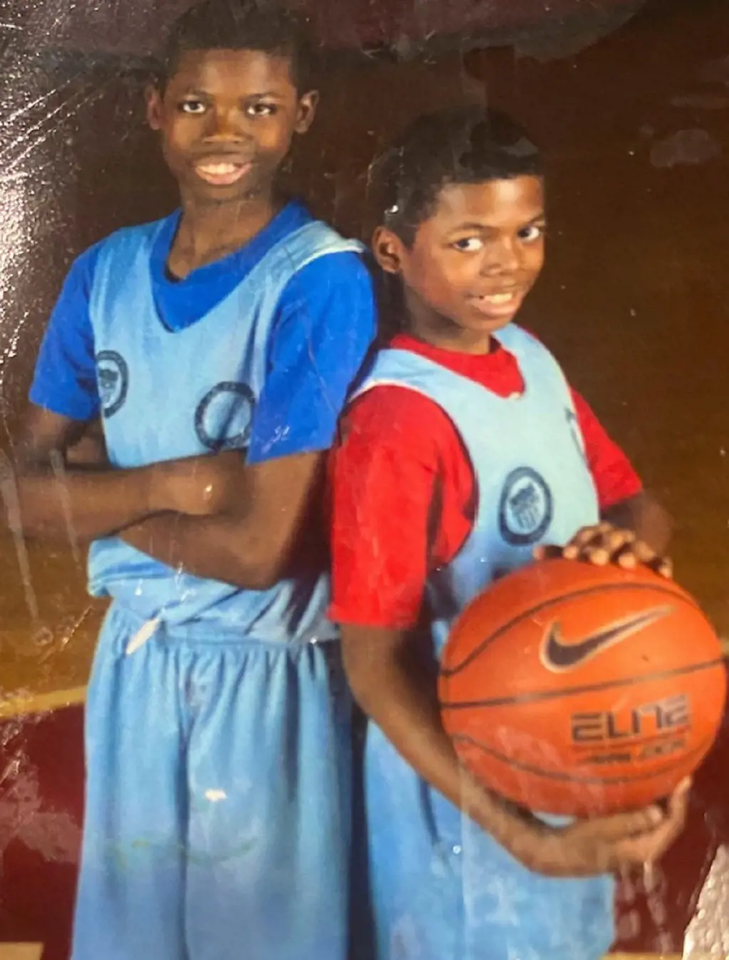 Chris Livingston and Cordell during their childhood