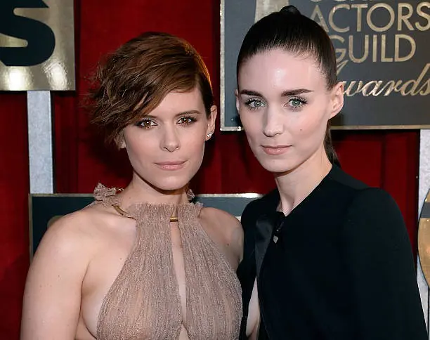 Katheleen and Chris are also parents to Rooney Mara(right) attending the 22nd Annual Screen Actor Guild Award in 2016