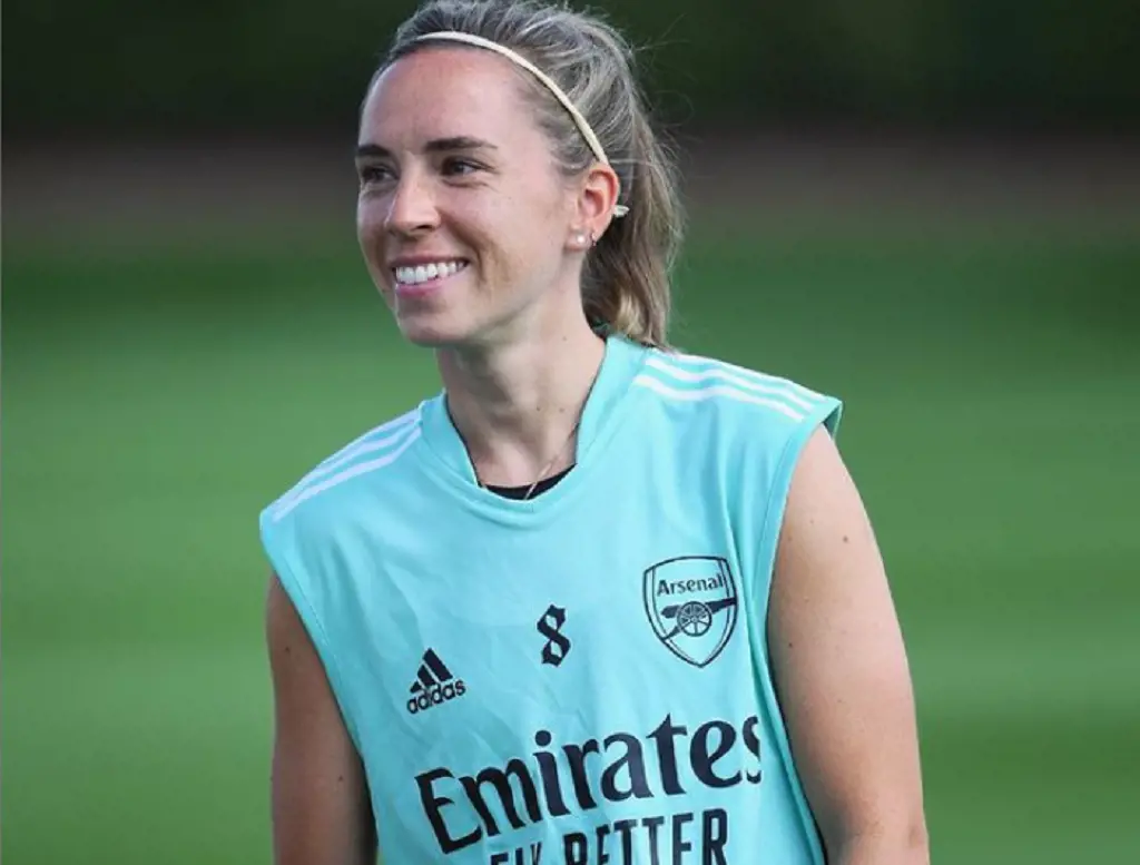 Leah Williamson's partner Jordan Nobbs has withdrawn from the England squad because of injury. 