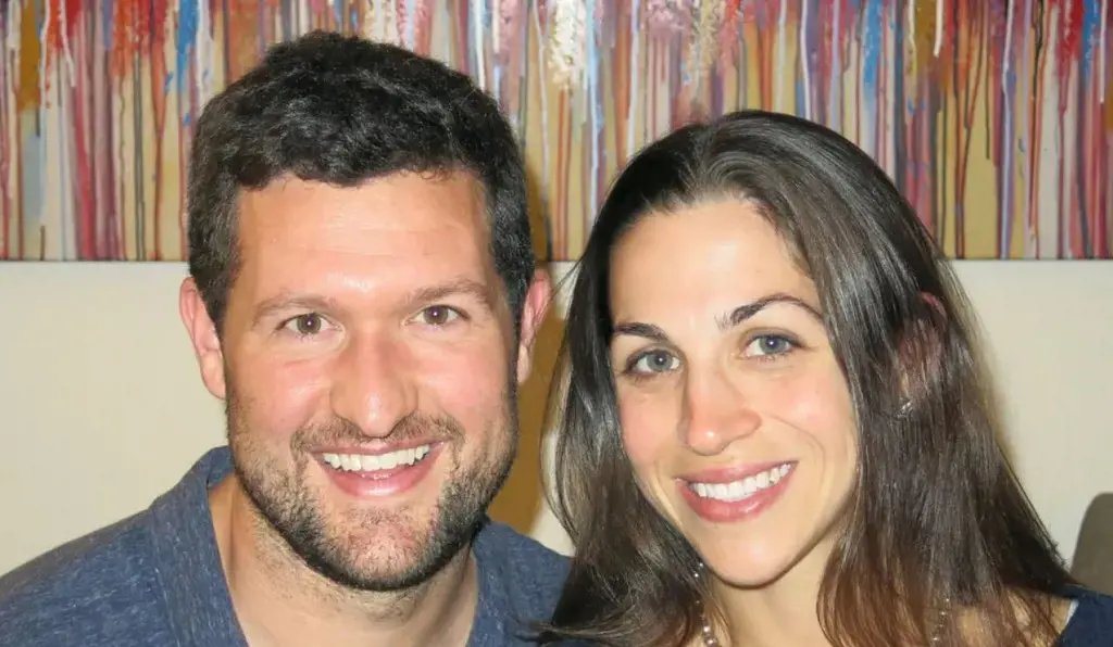 Pat Ryan and his wife Rebecca Rose Grusky