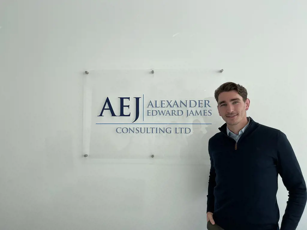 Emily's new man Jordan Alexander is the managing director of AEJ Consulting Ltd.