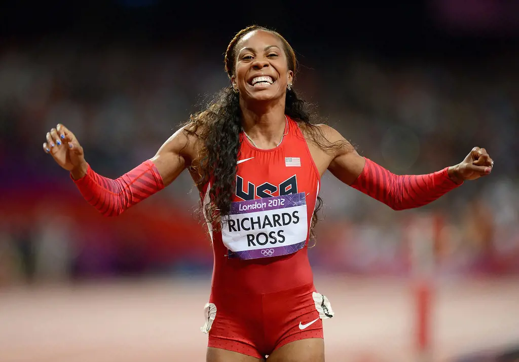 Sanya Richards-Ross is the first to win two 400-meter world championships
