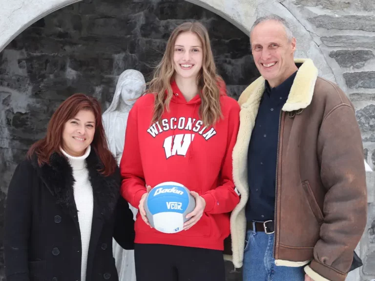 Wisconsin Badgers Volleyball Player Anna Smrek Followed Her Parents Guidance