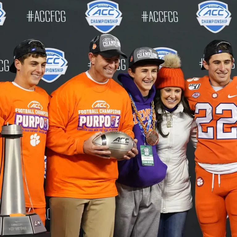 Dabo Swinney Children and Family Upbringings, A Look At Clemson Coach Childhood