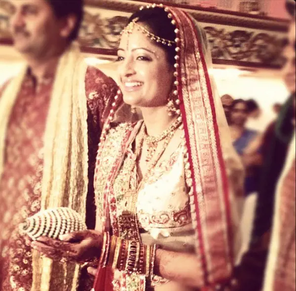 Ojus Desai shared the picture of her wedding day in 2012 