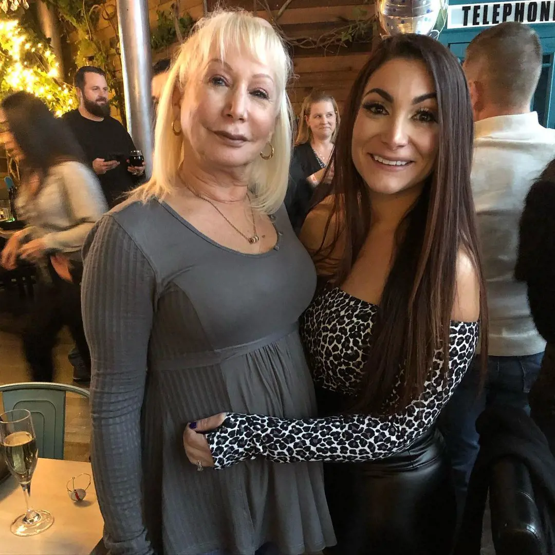 Deena with her mother Joan in Asbury Ale House to celebrate Deena's birthday week