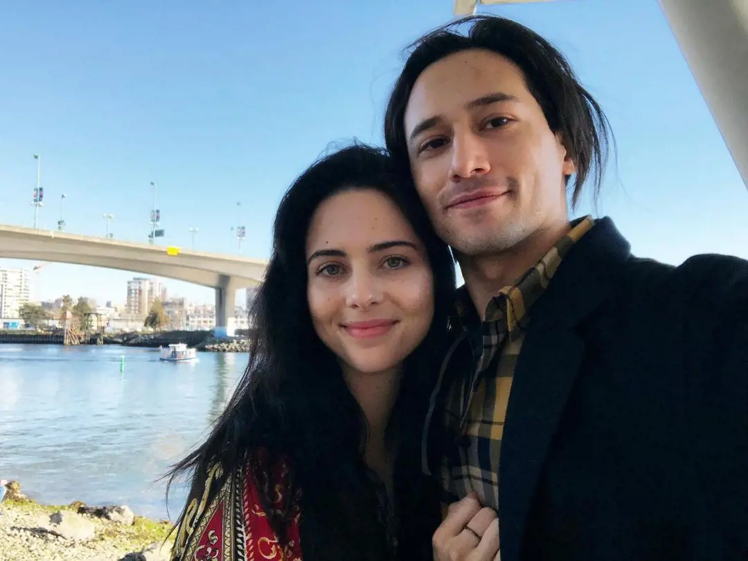 Jesse and his wife Holly Deveaux took a beautiful selfie on February 15, 2021