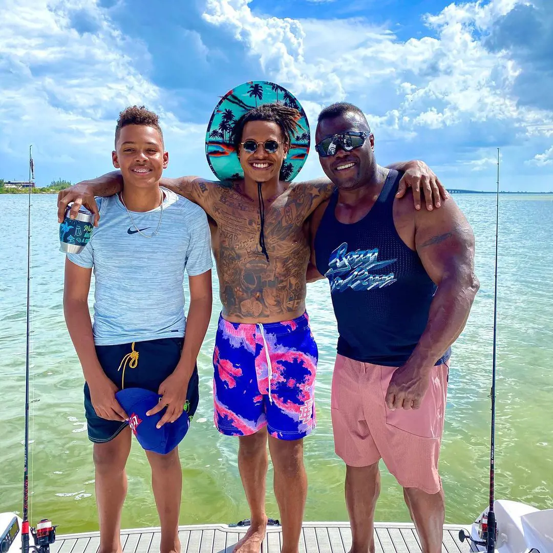 Marcus, Earl, and Jayden spent the day on the water on the 16th of May, 2020.