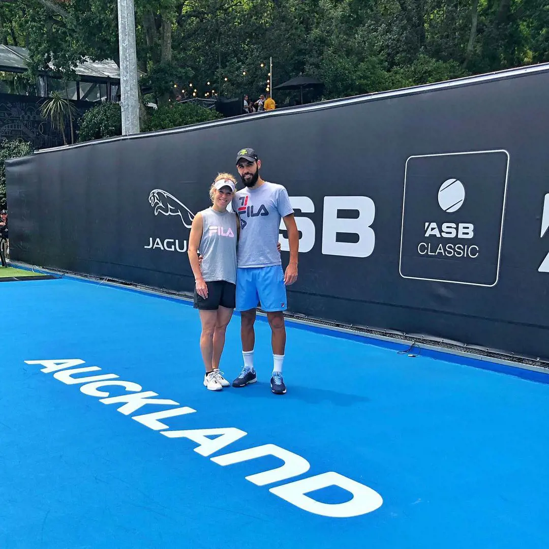 Laura Antonio were seen practicing together in Auckland for 2020 Singles