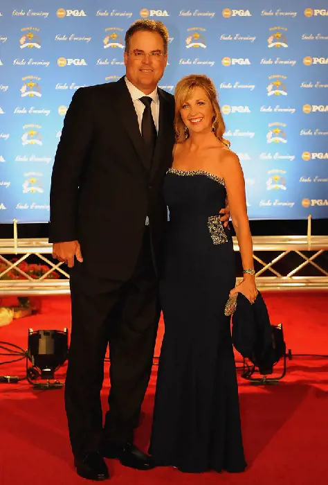 Kenny and Sandy was invited at red carpet for the Ryder Cup Gala in 2008
