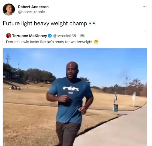 One of the fans claims that the American fighter is the future light heavy weight champion