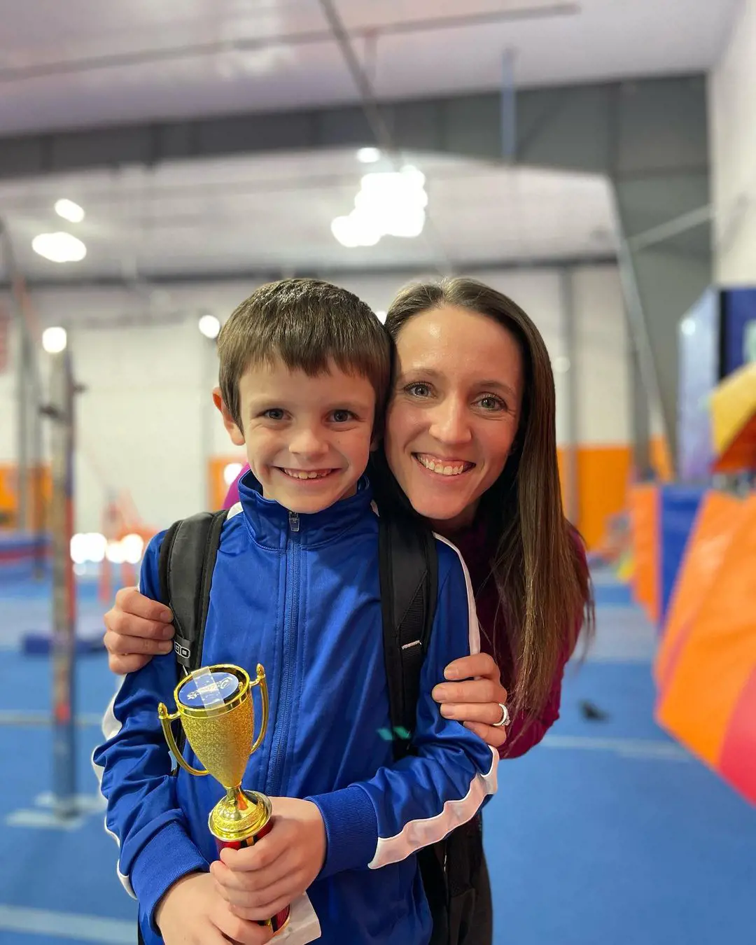 Chellsie smiled the proudest when her son won his first competition on December 12, 2022.