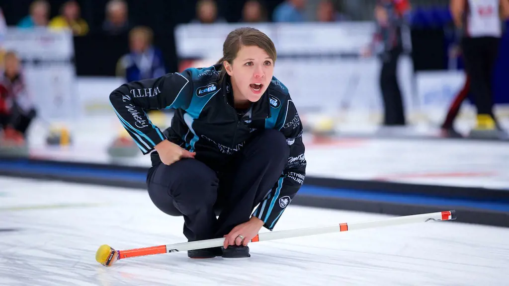 Casey at the Pintys Grand Slam of Curling Tour Challenge in September 2017.