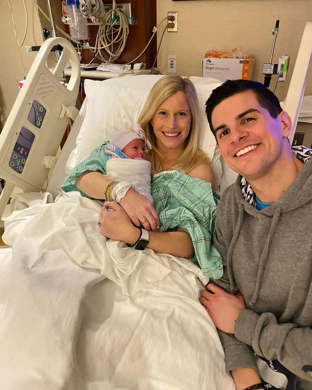Field and Chapin welcomed their little bundle of joy in 2022 